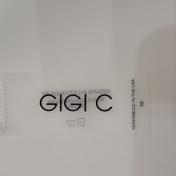 ***GIGI C White Christina Cutout Bikini Set. NWT*** - Picture 12 of 13